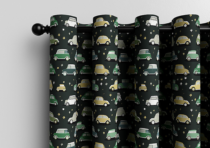 Roadtrip, Forest Green - Made to Measure Curtains - Image 12